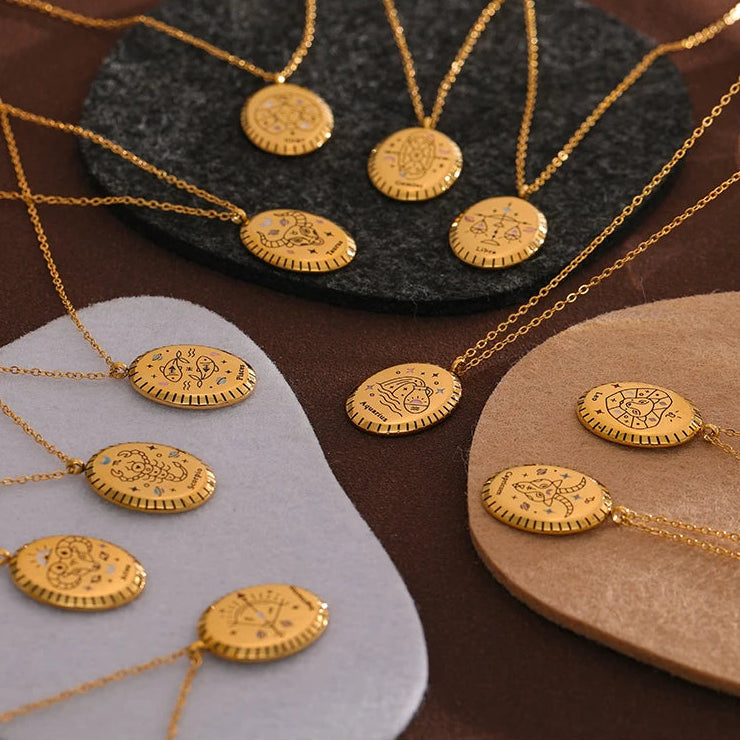 Zoda Necklace - Zodiac Sign