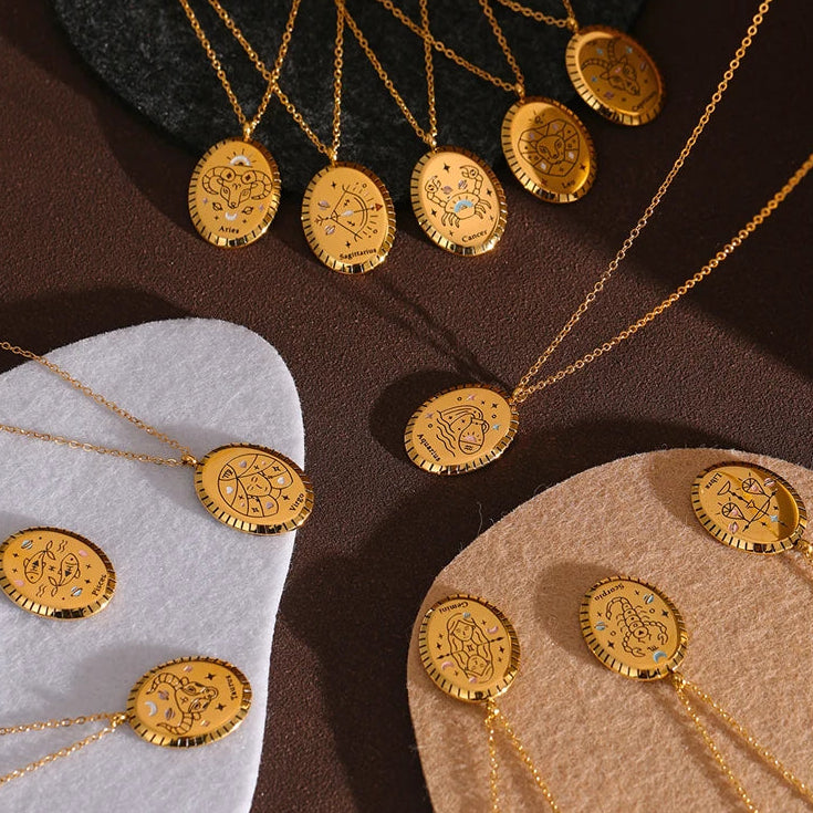 Zoda Necklace - Zodiac Sign