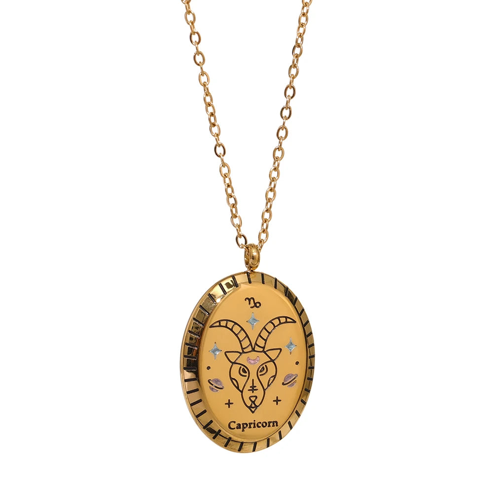 Zoda Necklace - Zodiac Sign