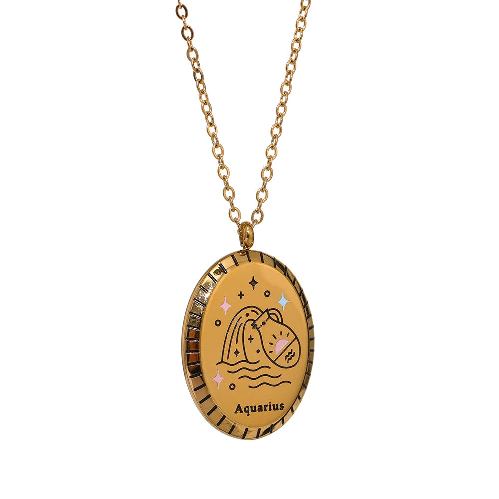 Zoda Necklace - Zodiac Sign
