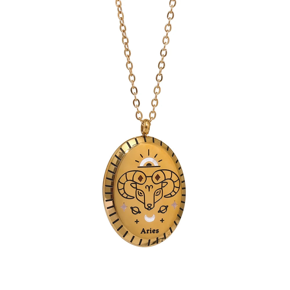Zoda Necklace - Zodiac Sign