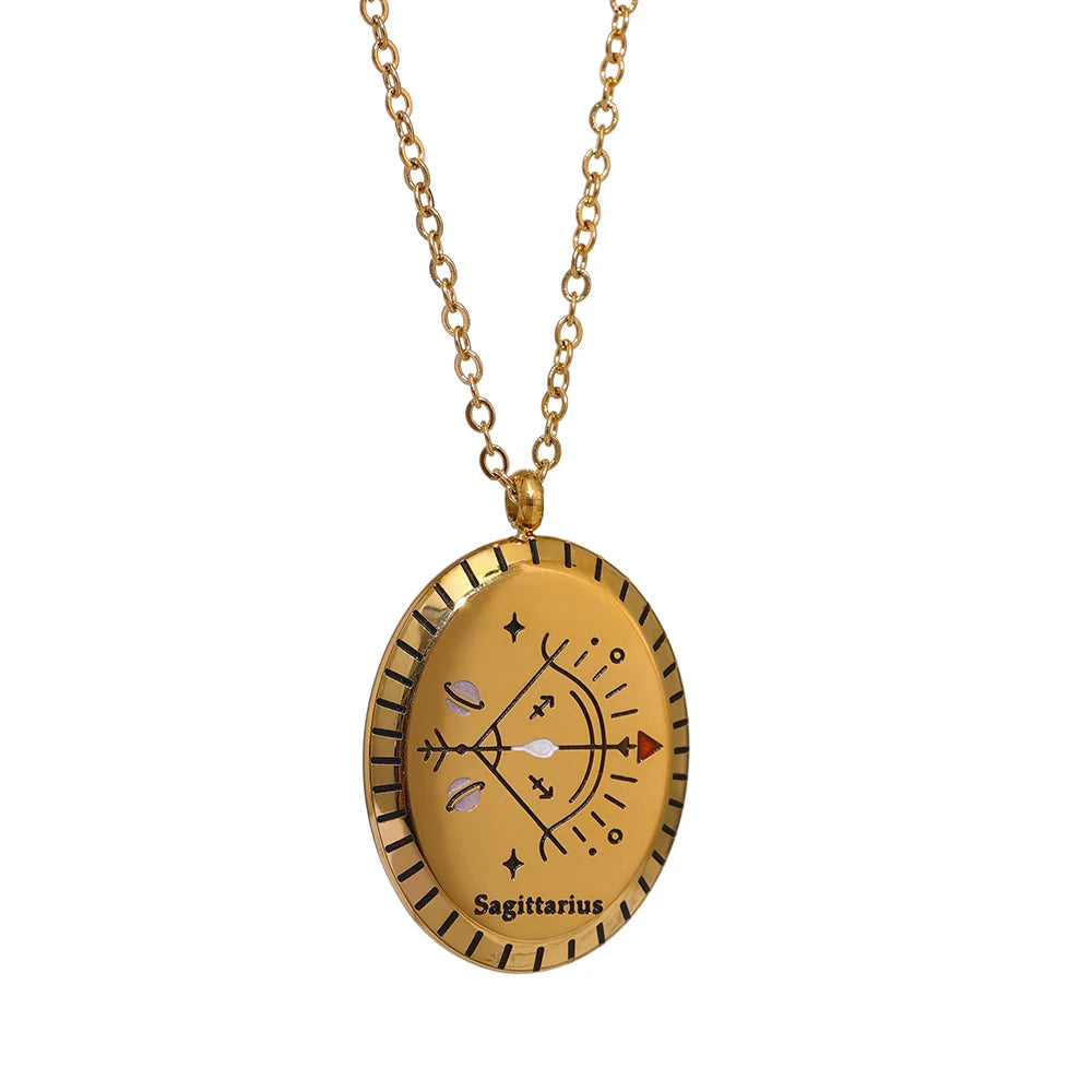 Zoda Necklace - Zodiac Sign