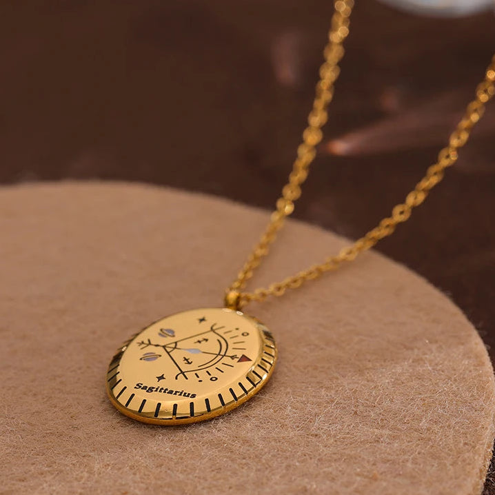 Zoda Necklace - Zodiac Sign