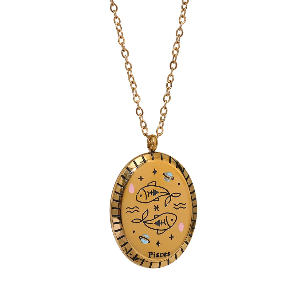 Zoda Necklace - Zodiac Sign